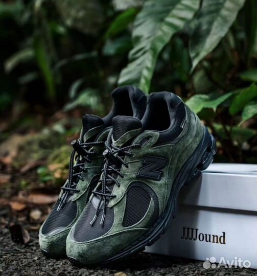 Jjjjound x New Balance 2002r Gore-Tex Green