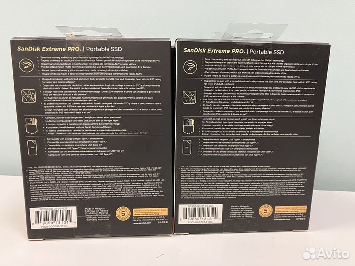 Новый SSD Sandisk Extreme Pro Portable 2 TB