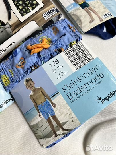 Брендовые Плавки на мальчика новые
