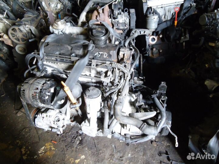 Двигатель бу 1.9тди Фольксваген Т5 BRS BRR