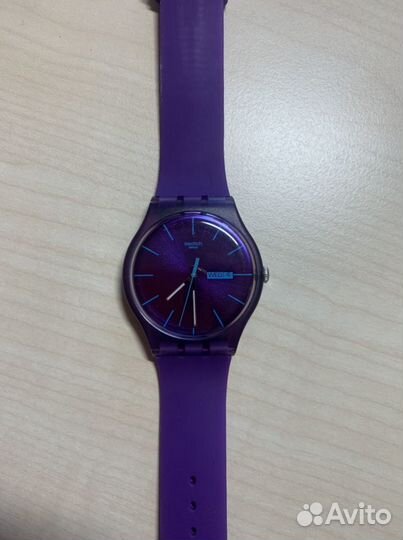 Часы Swatch резиновые