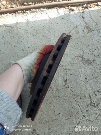 Диск тормозной передний mercedes w203