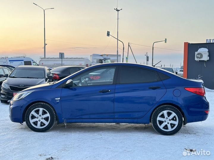 Hyundai Solaris 1.6 МТ, 2012, 174 500 км