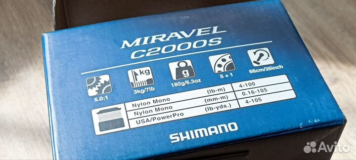 Катушка Shimano Miravel C2000S