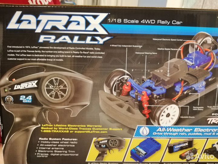 Новые traxxas Rally 1:18 4WD