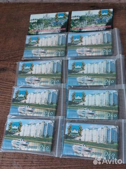 Магниты 10 штук на холодильник