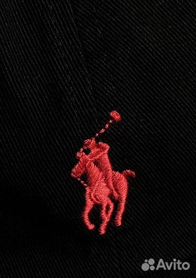 Кепка Polo Ralph Lauren красная вышивка