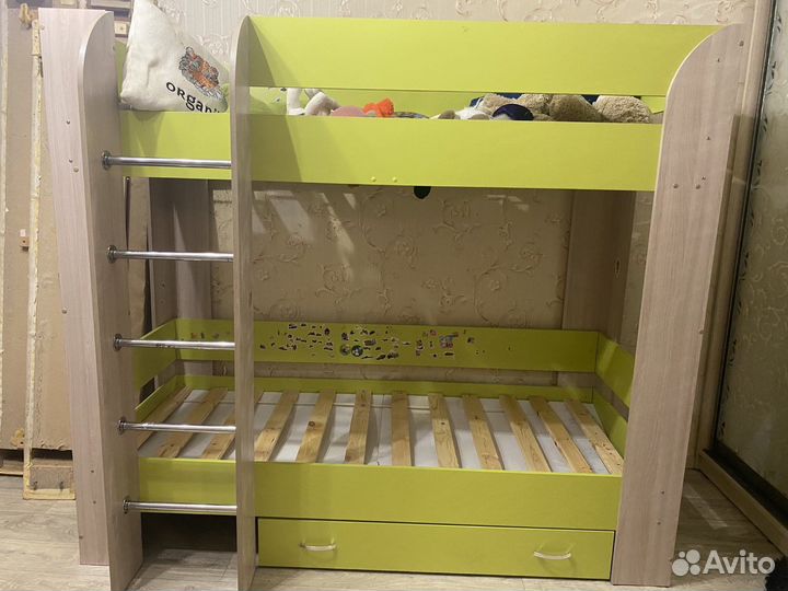 Двухъярусная кровать бу
