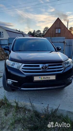 Toyota Highlander 3.5 AT, 2012, 191 000 км