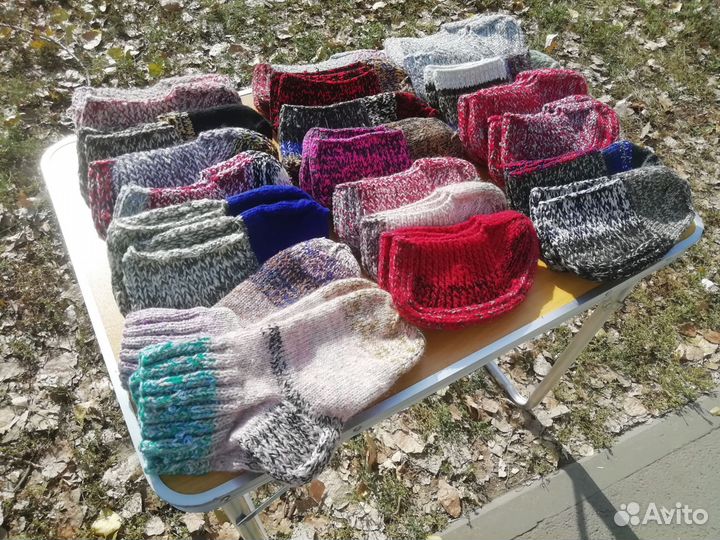 Носки следки вязаные