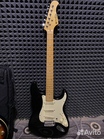 Стратокастер Prodipe ST80MA Strat SSS Black
