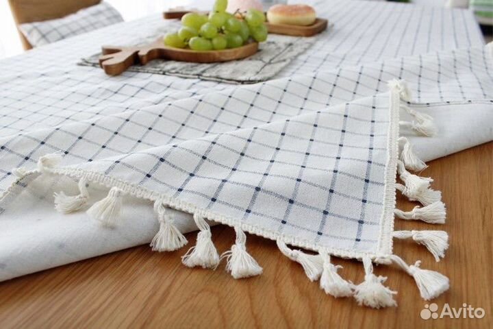 Скатерть льняная 140*200