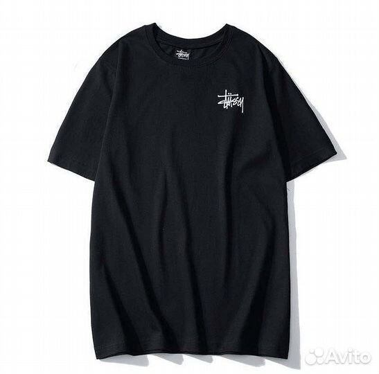 Футболка stussy Чёрная