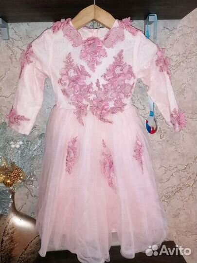 Платье для девочки 6-7 лет