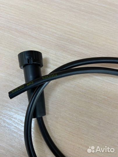 Байонетт прицепа 5 pin зеленая с проводом 5x0,5 м