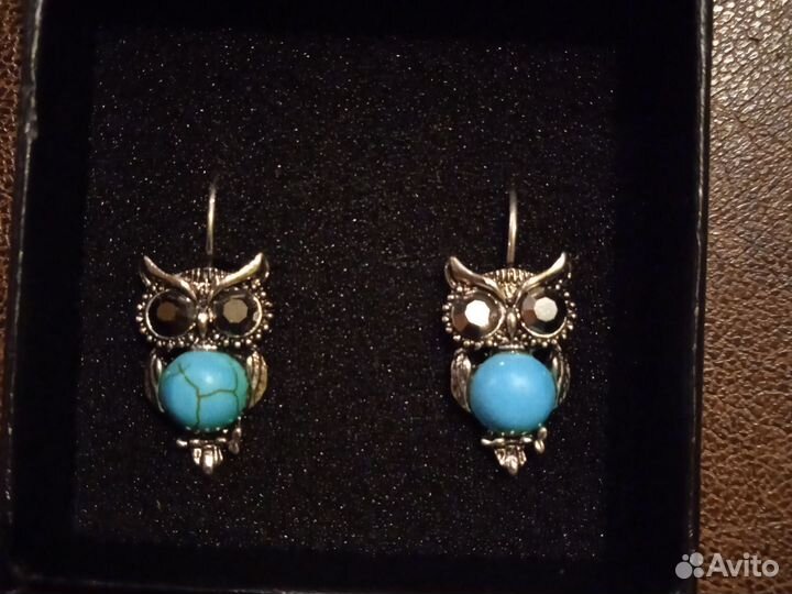 Серьги совы