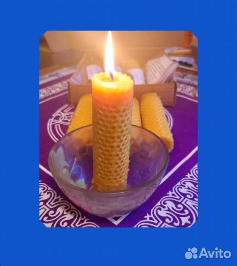 Эзосвеча с сосновой живицей