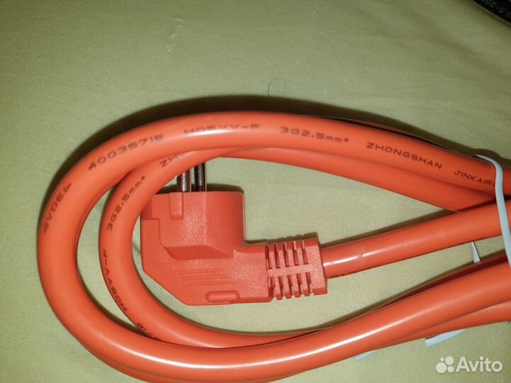 Кабель питания C19 (3*2,5кв.мм) длина 2м или 3м