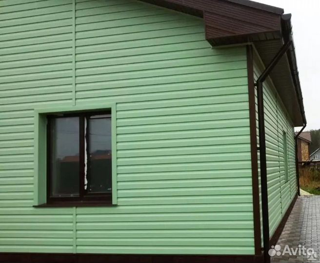 Обшивка домов сайдингом