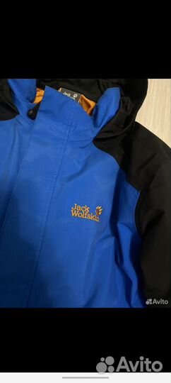 Ветровка jack wolfskin с подкладом