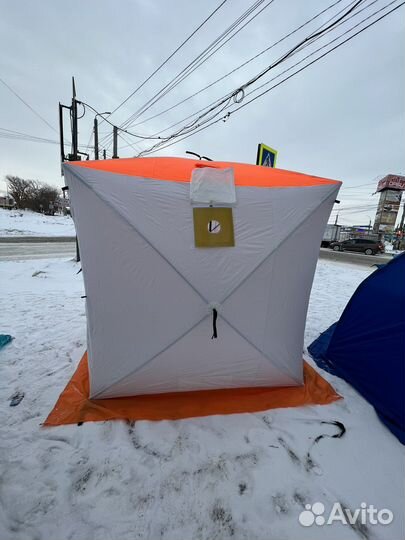 Палатка для зимней рыбалки куб 3