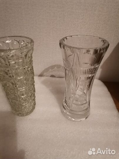 Хрустальная ваза для цветов