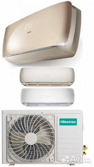 Мульти сплит-система Hisense AMW2-14U4SRE + AMS-09
