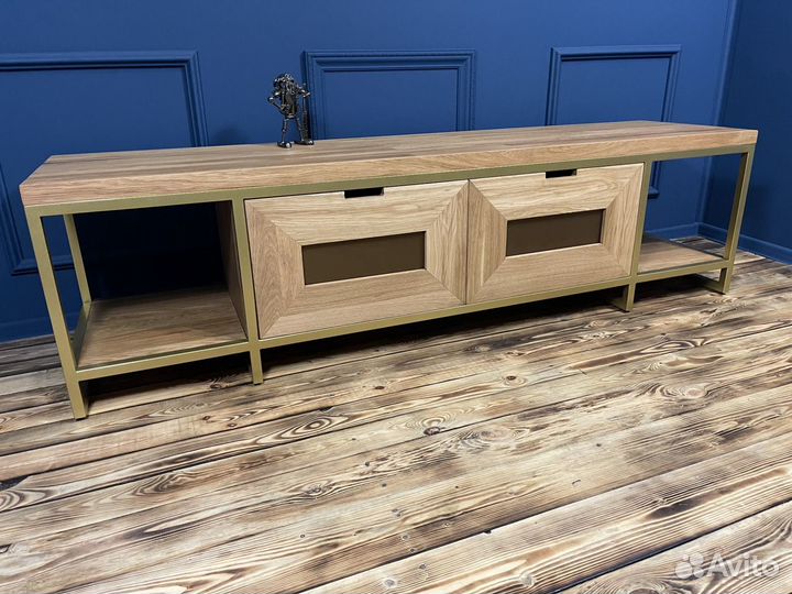 Тумба под тв в стиле лофт