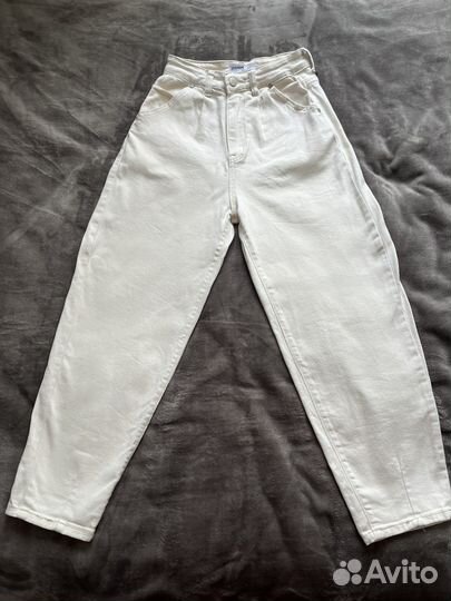 Джинсы белые denim american apparal