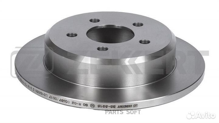 Диск торм. задн. Ford Explorer II 94- zekkert BS5918