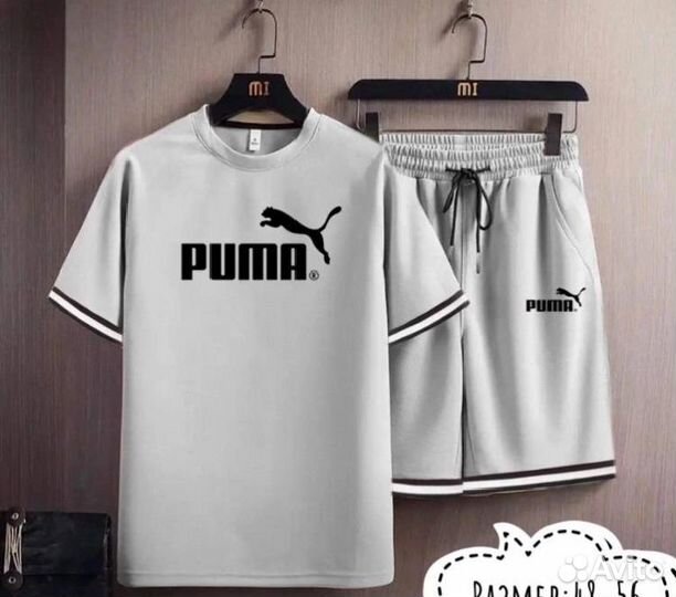 Летний костюм шорты и футболка puma