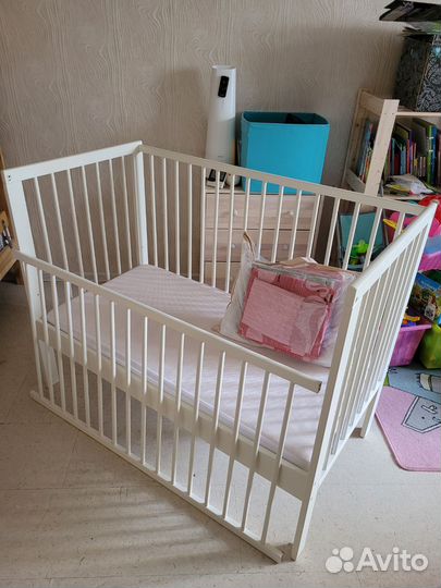 Детская кроватка икеа Гулливер