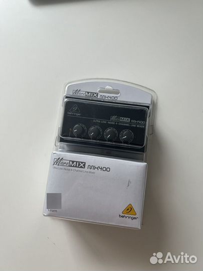 Микшерный пульт Behringer MX-400 Micromix