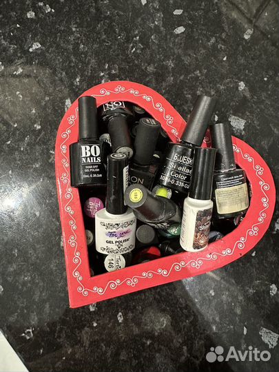 Гель лаки для маникюра набор продам гель лаки