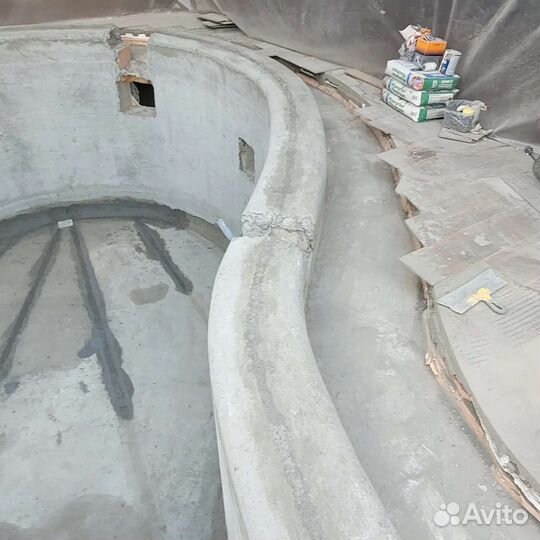 Штукатурка бассейнов