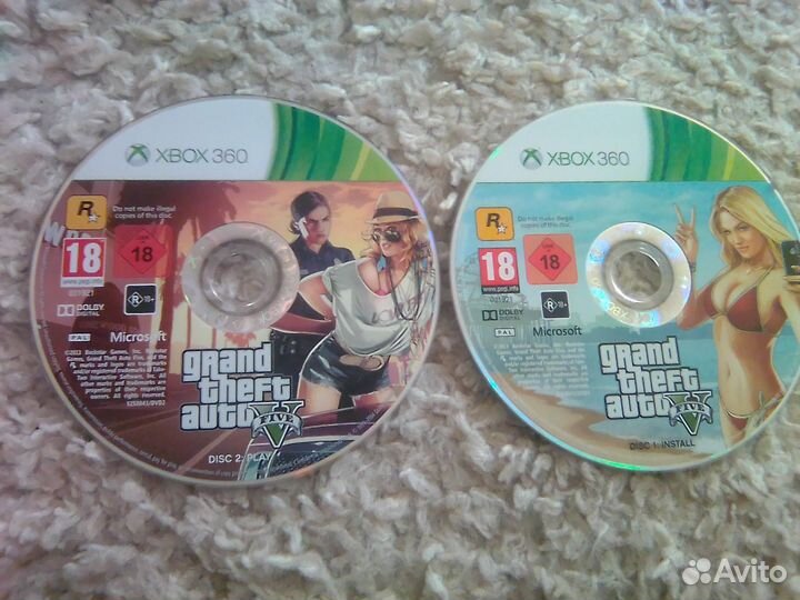 Диск гта 5 для xbox 360