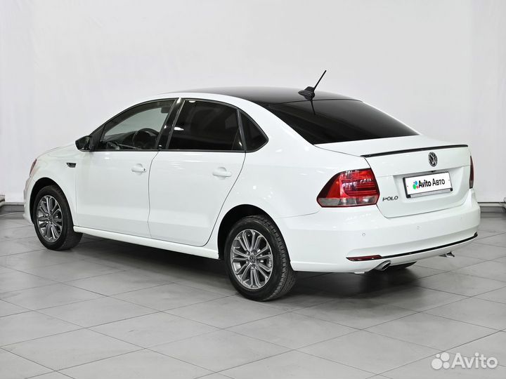 Volkswagen Polo 1.6 AT, 2018, 82 000 км