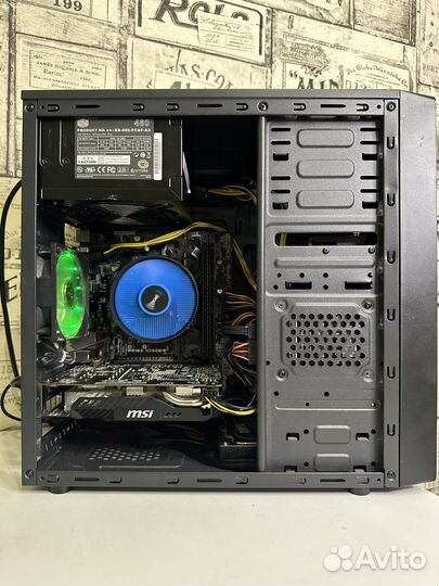 Игровой i5-7600/8Gb/GTX1060/SSD 128Gb+500 HDD