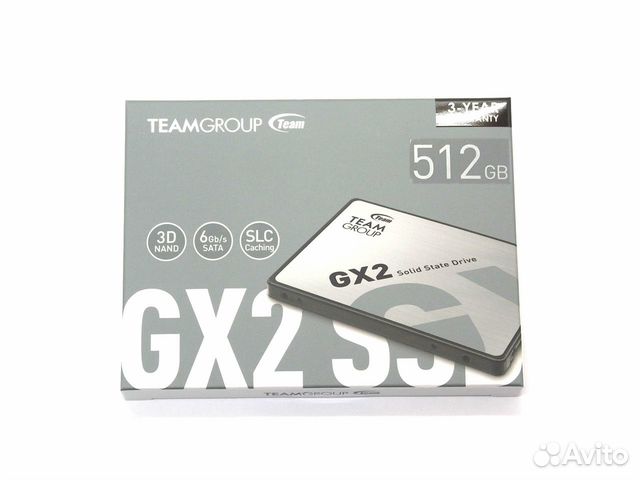 Накопитель SSD 512Gb Team Group GX2 SATA T253X2512