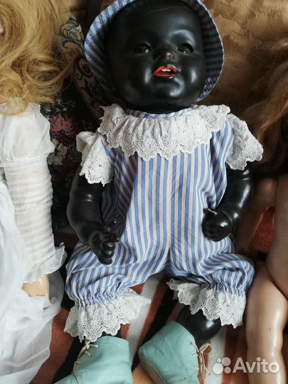 Антикварные коллекционные куклы большие