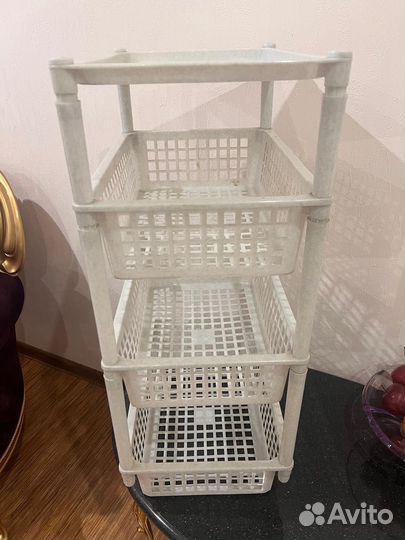 Этажерка пластик