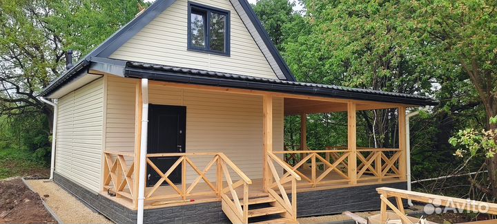 Строительство пристроек к дому, терраса, веранда