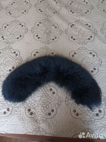Меховой воротник песец