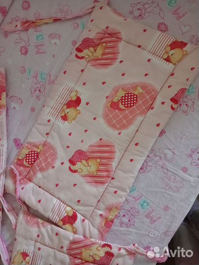 Бортики в детскую кроватку