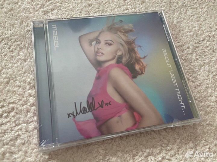 Mabel - About Last Night (CD диск, подписанный)