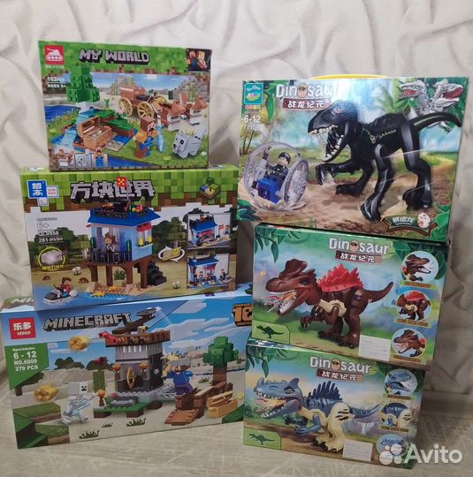 Конструктор Майнкрафт Остров панды, Крепость новые