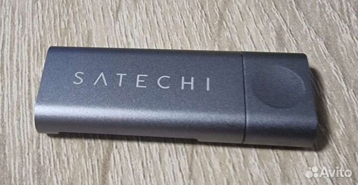 Кардридер Satechi Aluminum Type-C USB 3