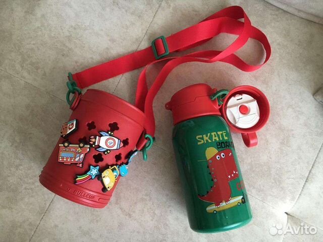 Термос. Термокружка с сумкой и джибитсами