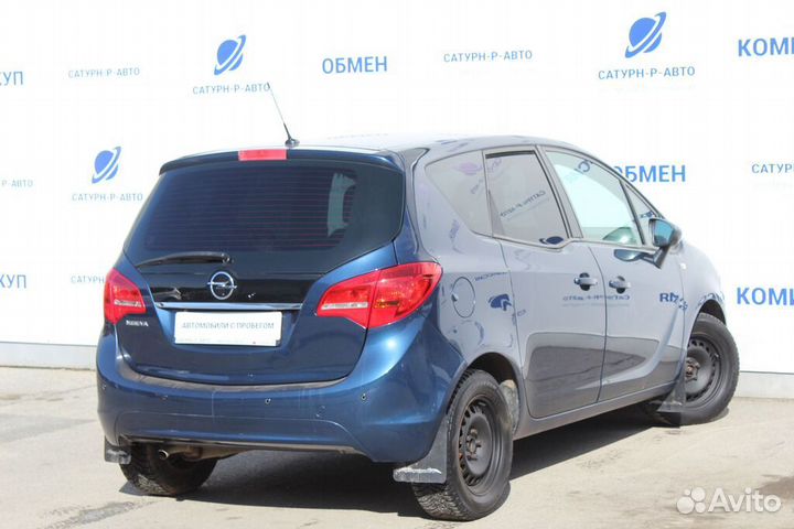 Opel Meriva 1.4 МТ, 2012, 190 000 км