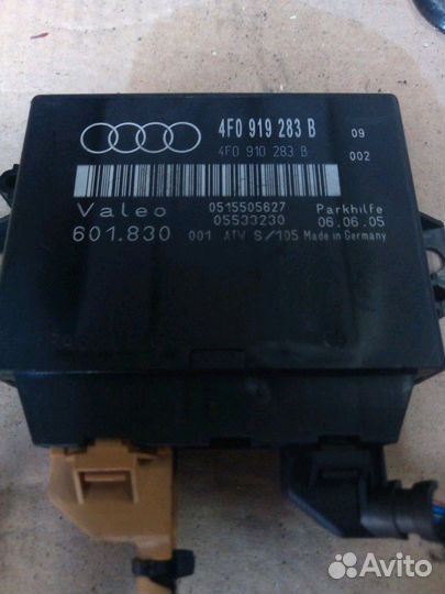 Блок управления парктрониками Audi A6C6 4F